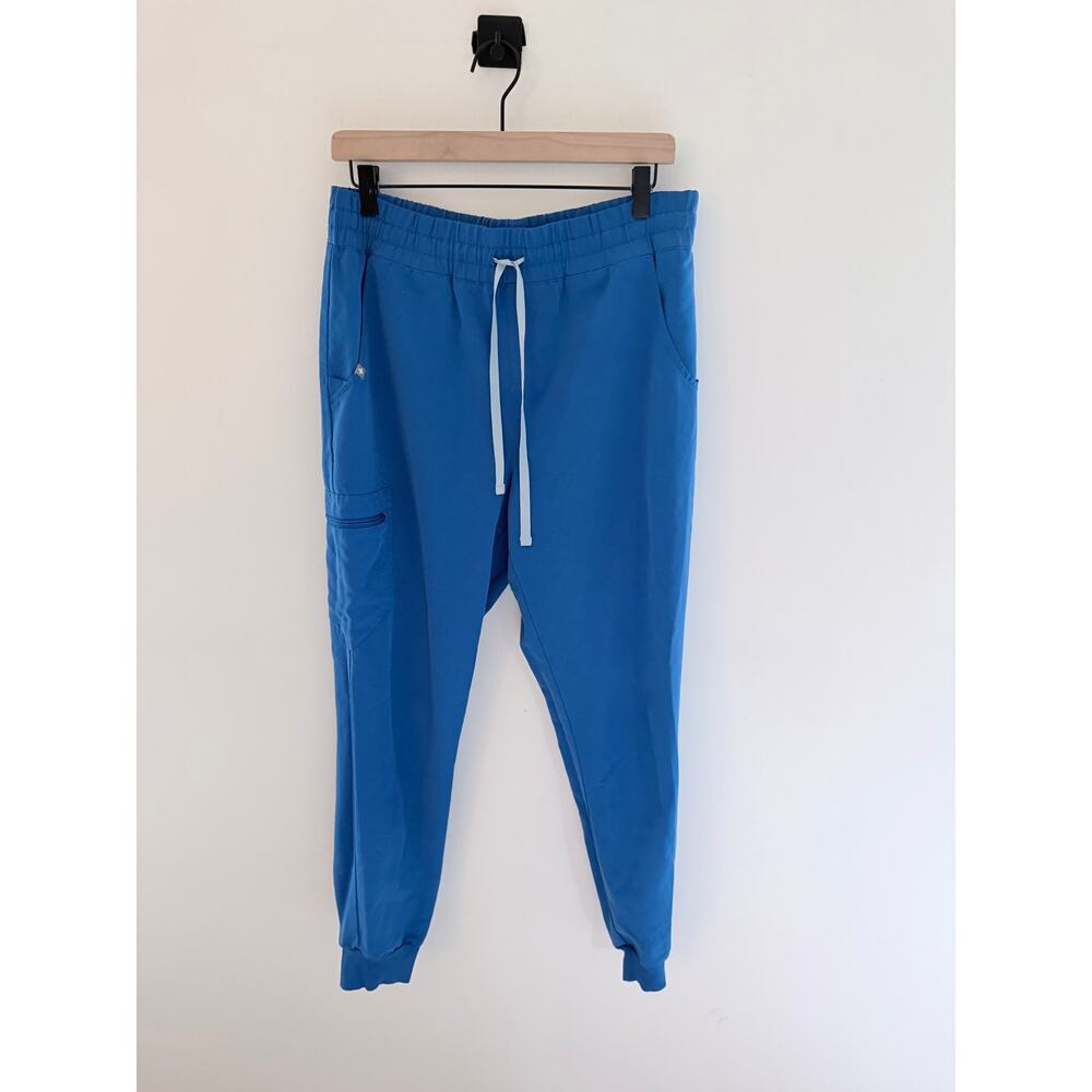 FIGS Zamora Joggers Blue Technical Collection Scrub Pant Joggers-Size M